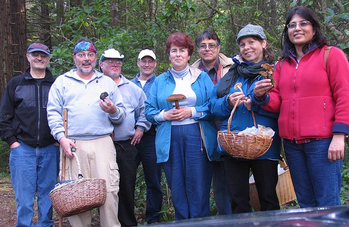 Hugh's foray group, Saturday